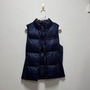 Fabletics Navy Puffer Vest
